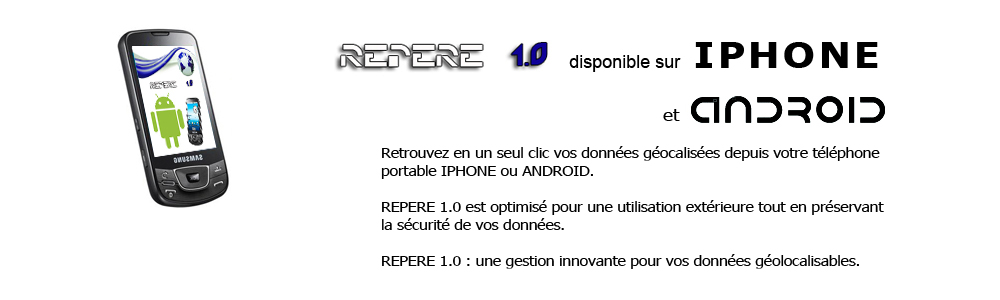 REPERE 1.0 pour ANDROID